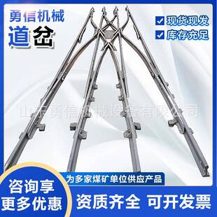 矿用窄轨铁路单开道岔 轨道铺设器材 道岔护轨 左开道岔右开道岔