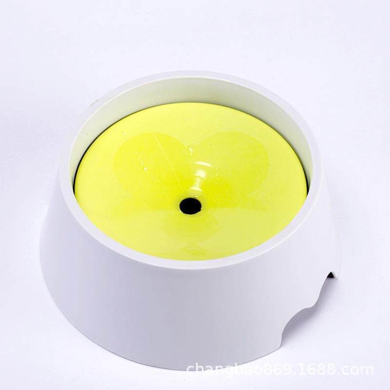 新款直销宠物二代不湿嘴碗猫咪水碗狗狗饮水器狗碗狗盆食具防溅水