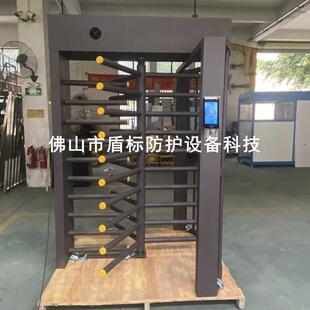 社区出入口刷卡门禁系统 不锈钢加厚栅栏全高转闸 安防访客管理