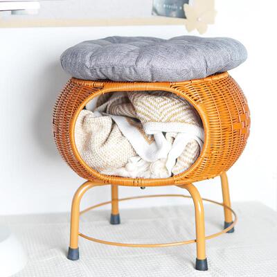 东南亚创意藤沙发户外室内藤椅家具简约民宿酒店样板房懒人休闲椅