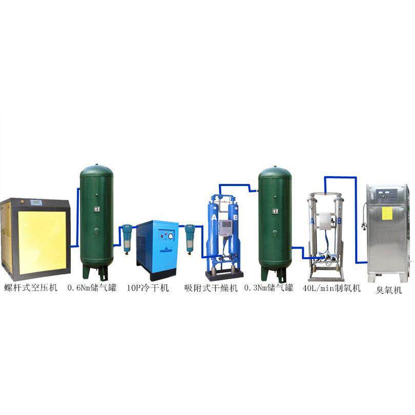200g氧气源臭氧发生器桶装水泳池水工业废水杀菌臭氧机节能