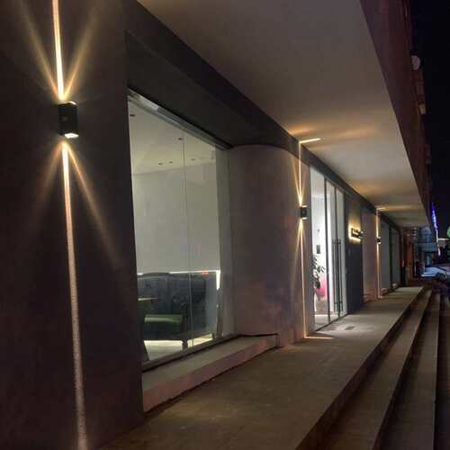 聚光户外水庭院双头le洗墙过道走廊d楼梯641防一束光灯外墙门口壁