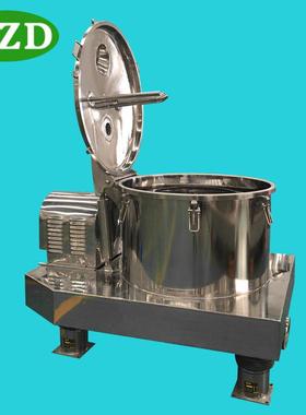 psb800平板上部卸料洁净型离心机不锈钢吊带蔬菜食品加工脱水机