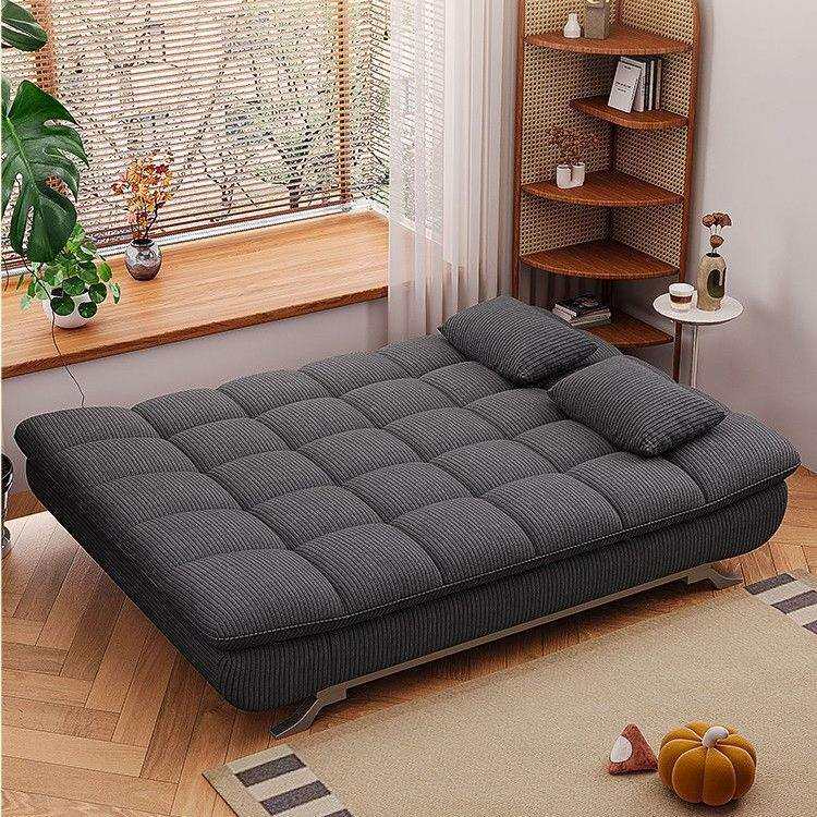 懒人沙发床可躺折叠沙发小户型客厅现代租房可折叠双人两用沙发床