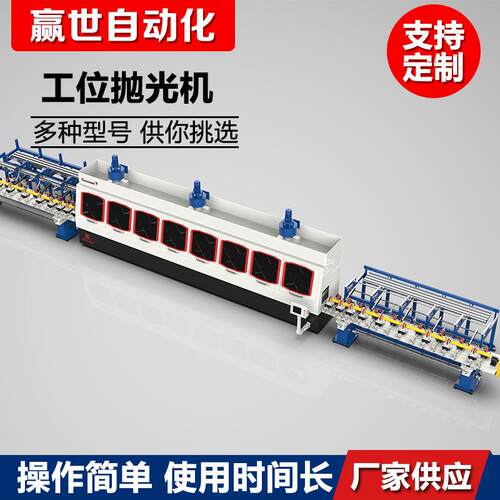 自动小型圆管抛光机铝铜钢管无心外圆抛光机除锈镜面不锈钢拉丝机
