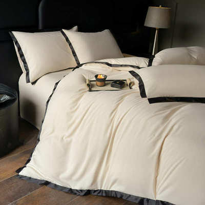 感2025新款被套床单丝品床床上用品春冰四三件套水洗高级件套笠床