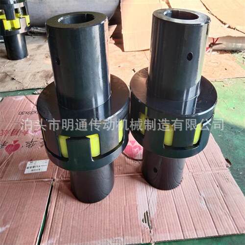 MT5弹性垫梅花联轴器LM型弹性连轴器真空水泵ML爪式对轮键槽型