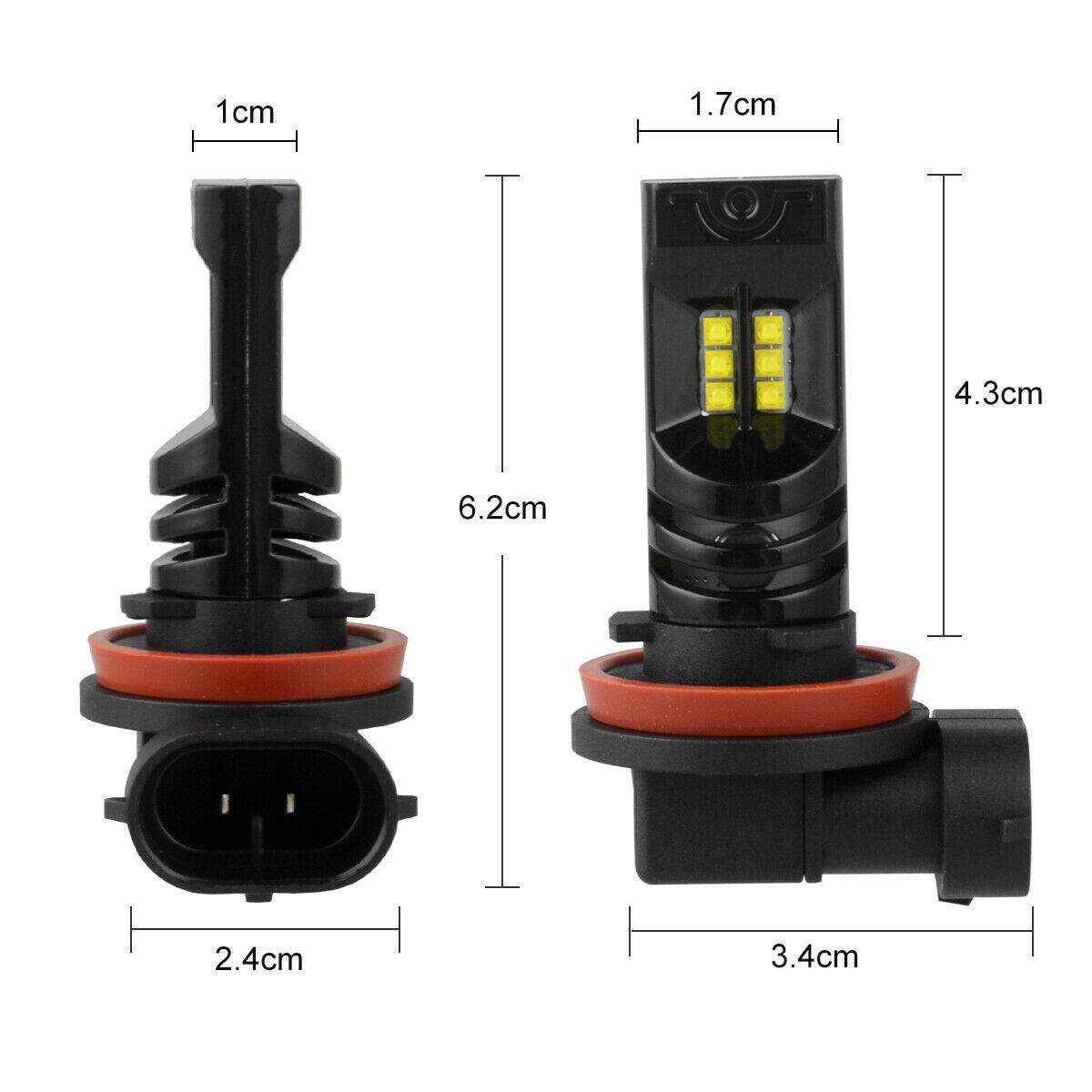 工厂直销 贵族 大功率汽车LED灯 H8 H11 CREE 12led LED雾灯灯泡