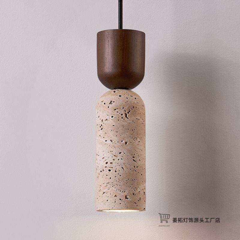 复古小灯卧室床头可升降氛围灯侘寂餐厅吧台单头吊灯