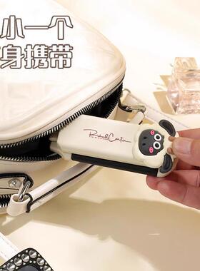 Compact folding comb with a touch of luxury, inspired by ins