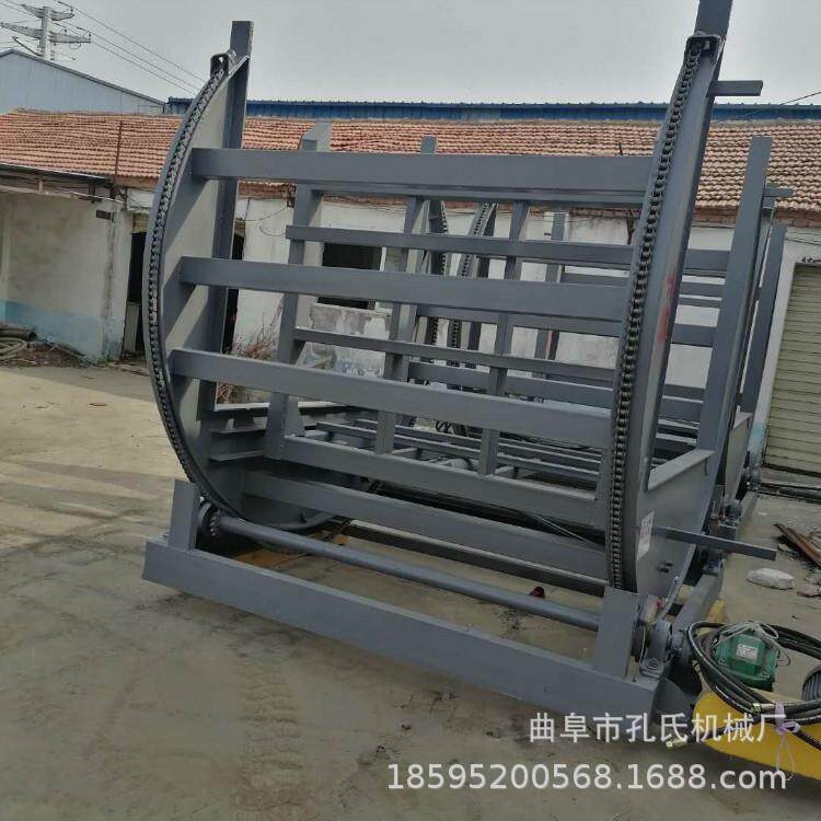 人造板家具厂用翻板机械设备加工定做木工机械配件太阳式翻板机