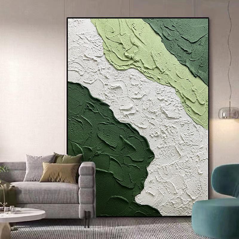 厚肌理抽象手绘油画立体客厅大幅落地画背景墙装饰画走廊玄关挂画图片