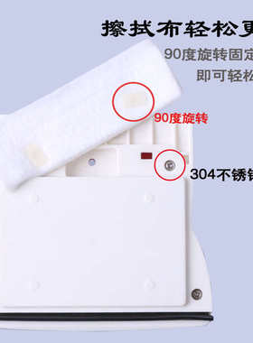 诚莘断桥铝双层中空玻璃擦窗神器加厚真空双面三层超强磁高楼家政