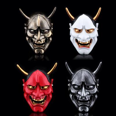 万圣节珍藏版COSPLAY道具白鬼院凛凛蝶鬼头面具新款般若面具
