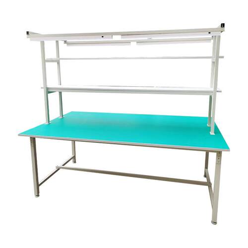 承重款双面工作台自由组装车间打包台工厂流水线防静电多工位电子