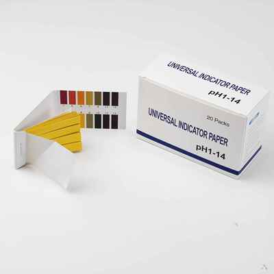 pH test strip 1-14，A book of 20 strips，中性实验室试纸耗材