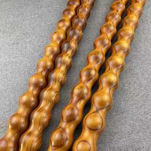 黄花梨葫芦棍擀筋棒肩颈全身通用打棍实木敲打棒打棍