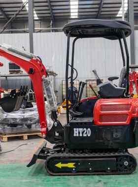 出口欧洲HT08小直H供T20型挖挖掘机 2吨机生产安徽内蒙挖微挖价格