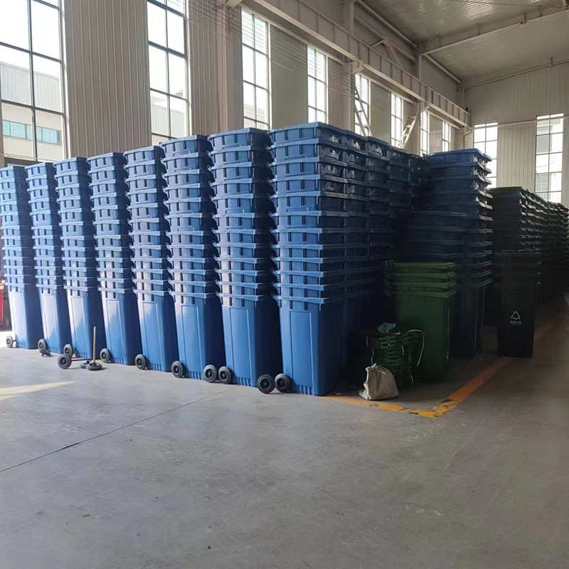 垃圾桶户外物业加厚环卫厨240l挂车公寓余垃圾桶塑料分类大号小区