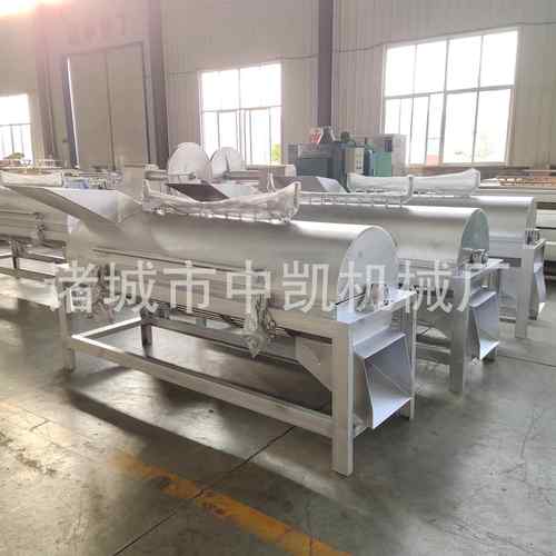 商用全自动猪蹄打毛机猪爪脱毛机去壳一体机自动出料打蹄机