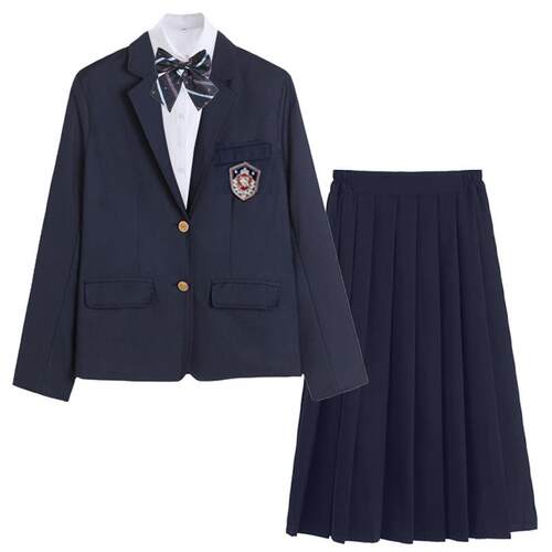 正品班服秋季学院风初中生诗歌朗合唱演诵服运动会开出幕式西装校
