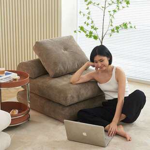 懒人沙发可躺可睡客厅单人小沙发床阳台飘窗休闲卧室地垫式榻榻米