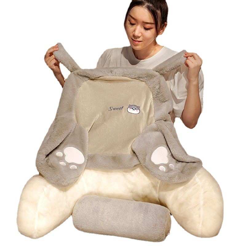 垫软枕头床头包靠枕抱枕大床上女生宿舍看书腰沙发睡觉靠背靠垫护