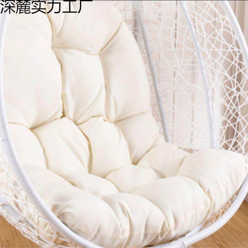 靠垫四季垫子一体吊椅坐垫加厚吊篮藤椅单人摇椅靠背圆形摇篮吊篮
