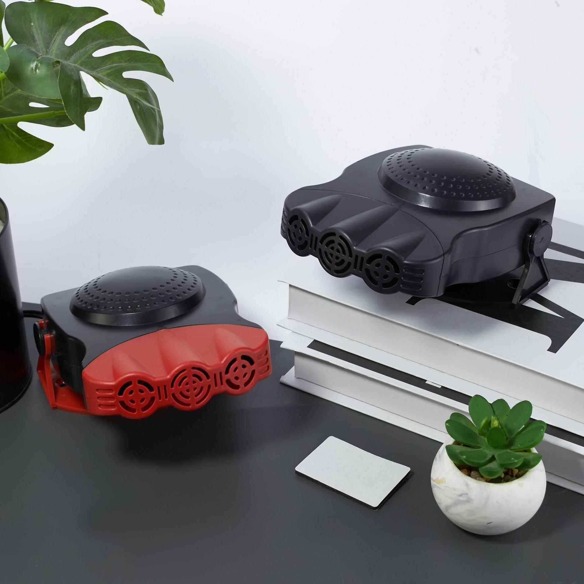 车载暖风机12三孔冷暖两用取暖器车用除霜/除雾器汽车暖风机迷你