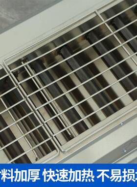 金刚烤烧炉燃气款427黑 商用不锈串钢室外夜市摆摊烤烧烤移动电烤