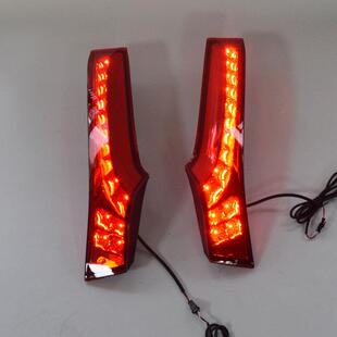 适用于14款 3代飞度后杠立柱 飞度LED立柱灯尾灯总成刹车灯行车灯