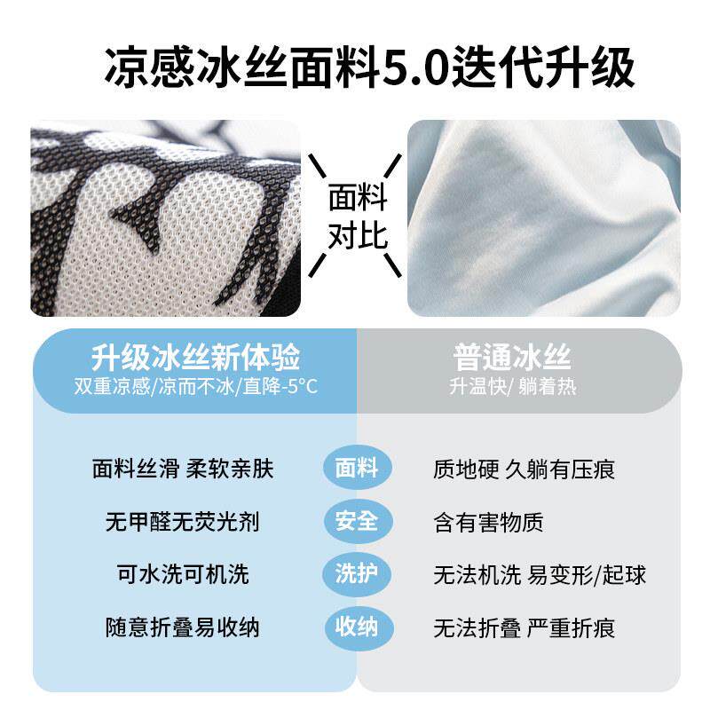 TJ-YXBSS204新款法式覆古异形不则沙发垫夏天凉感冰沙丝2发坐垫凉