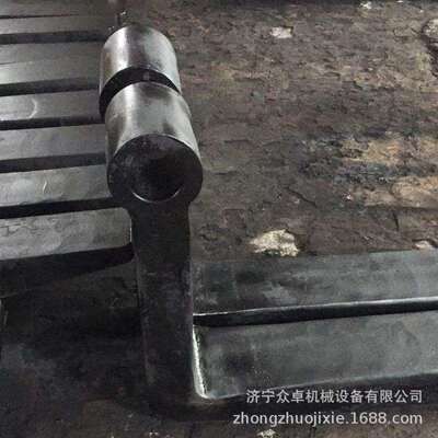18吨套筒式货叉 18t挂钩式货叉 锻打18吨叉齿叉尖按图纸现做