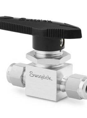 世伟洛克SS-43GS6-1466直通球阀3/8in卡套接头1.5Cv40G系列不锈钢