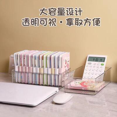 New Desktop Organizer Box for Home Use, Stackable Transparen