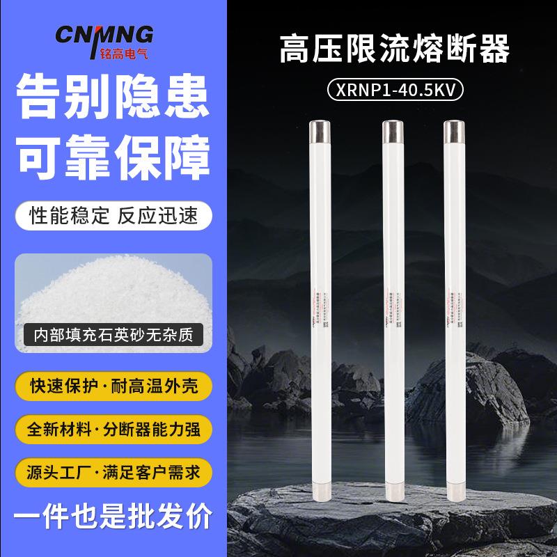 铭高高压高分段能力限流熔断器XRNP1-40.5KV0.5/1/2A厂家直销