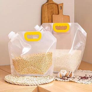 Airtight storage bags and containers for grains and cereals,