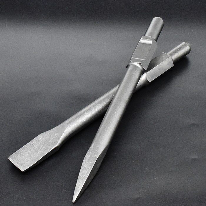 6电镐镐尖9 镐石工凿 POQ风炮凿子尖头凿扁凿电镐头