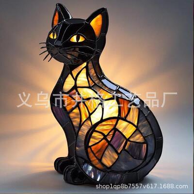 跨境新款Cat Lamp-Dachshund Lamp-Bigfoot Lamp动物LED灯摆件