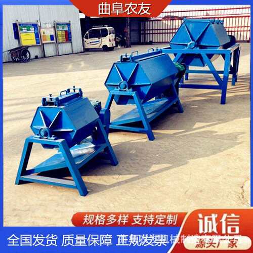金属六角滚筒抛光机去毛刺倒角打磨机八角滚桶研磨机橄榄型光饰机