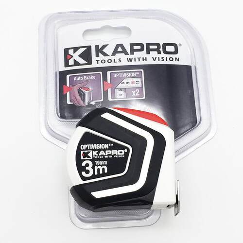 KAPRO开普路卷尺510 精度木工钢卷尺自动锁带磁盒尺5米8米尺子