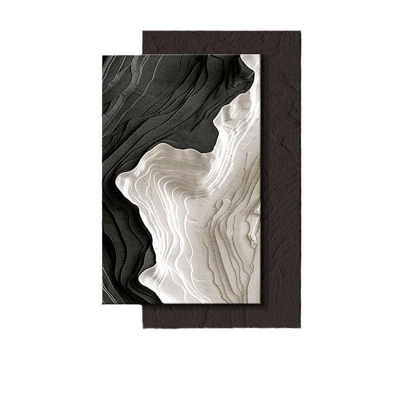 高级感立体浮雕肌理砂岩画玄关装饰画简约现代客厅沙发背景墙挂画