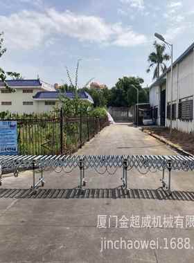 动力滚筒缩伸卸货神器不锈钢输线送机自装车卸货滑梯DLGT-003动伸