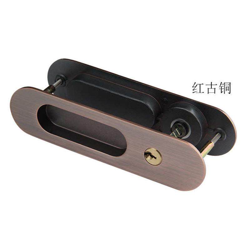 厂家批发锌合金隐形锁 推拉门锁厨房卫生间阳台左右推拉锁,基础建材,机械门锁,淘宝优惠券,粉丝福利购,淘宝优惠卷