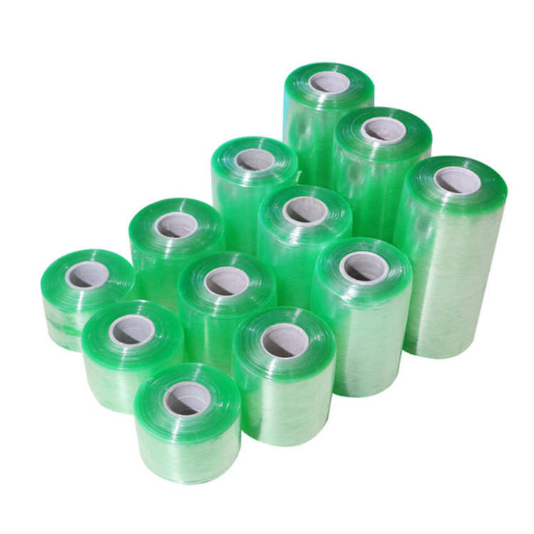 PVC电线缠绕膜 透明包装自粘嫁接打包薄膜拉伸工业缠绕膜