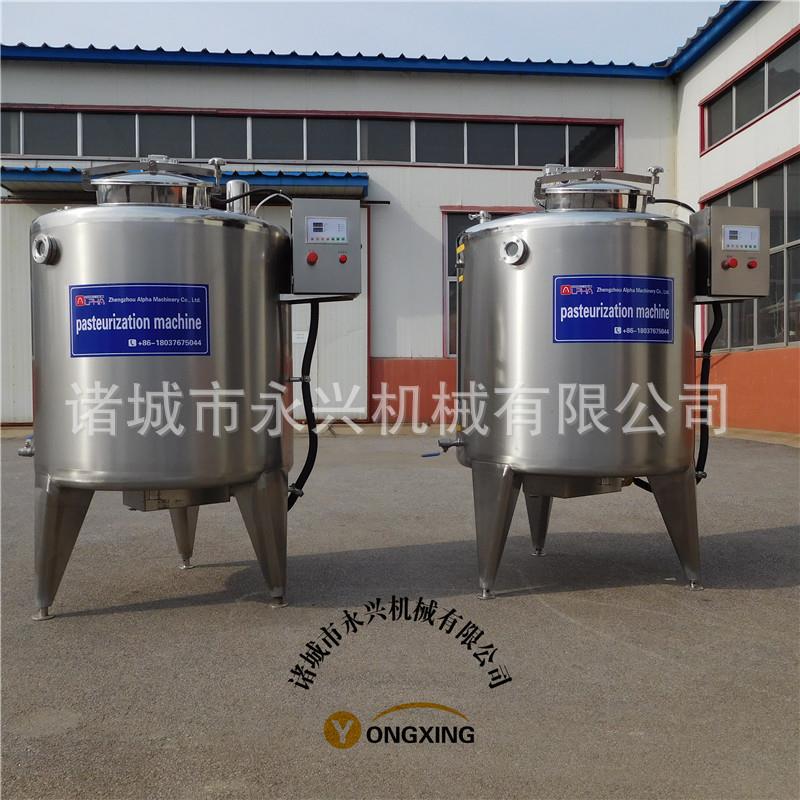 SJK奶吧酸牛奶菌发酵罐风味酸奶发酵罐搅杀拌鲜型奶加工设备