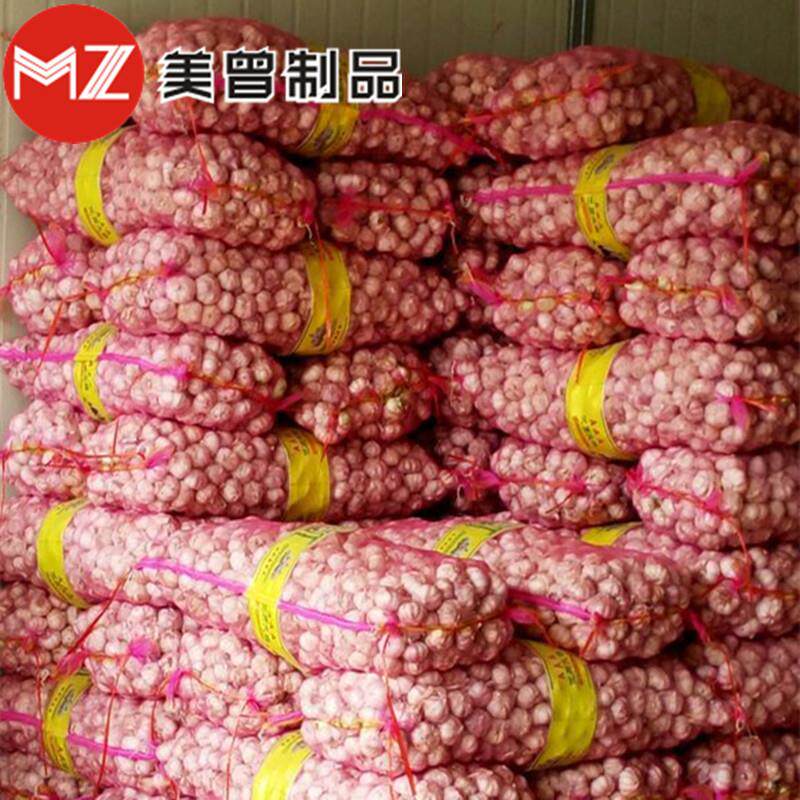 装大东蒜的包装网袋蚂蚱网兜加密袋圆编丝织TXM蒜袋子装山蒜头加