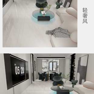 900 9mm岩板亮光超防滑系列浴室客厅地面安全防滑防污防潮 1800