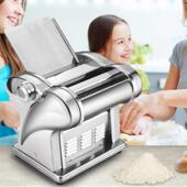 海鸥俊厨全不锈钢家用电动面条机压面机饺子皮机110V全自动