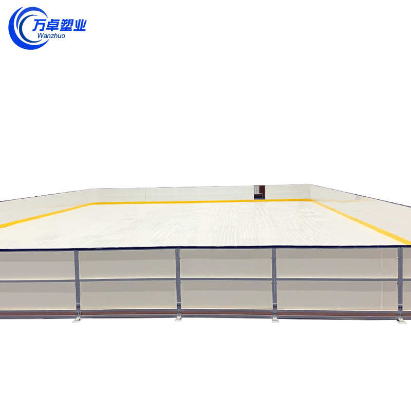 厂家直供仿真冰板 可拆卸仿真冰溜冰板 自润滑仿真冰 滑冰场馆